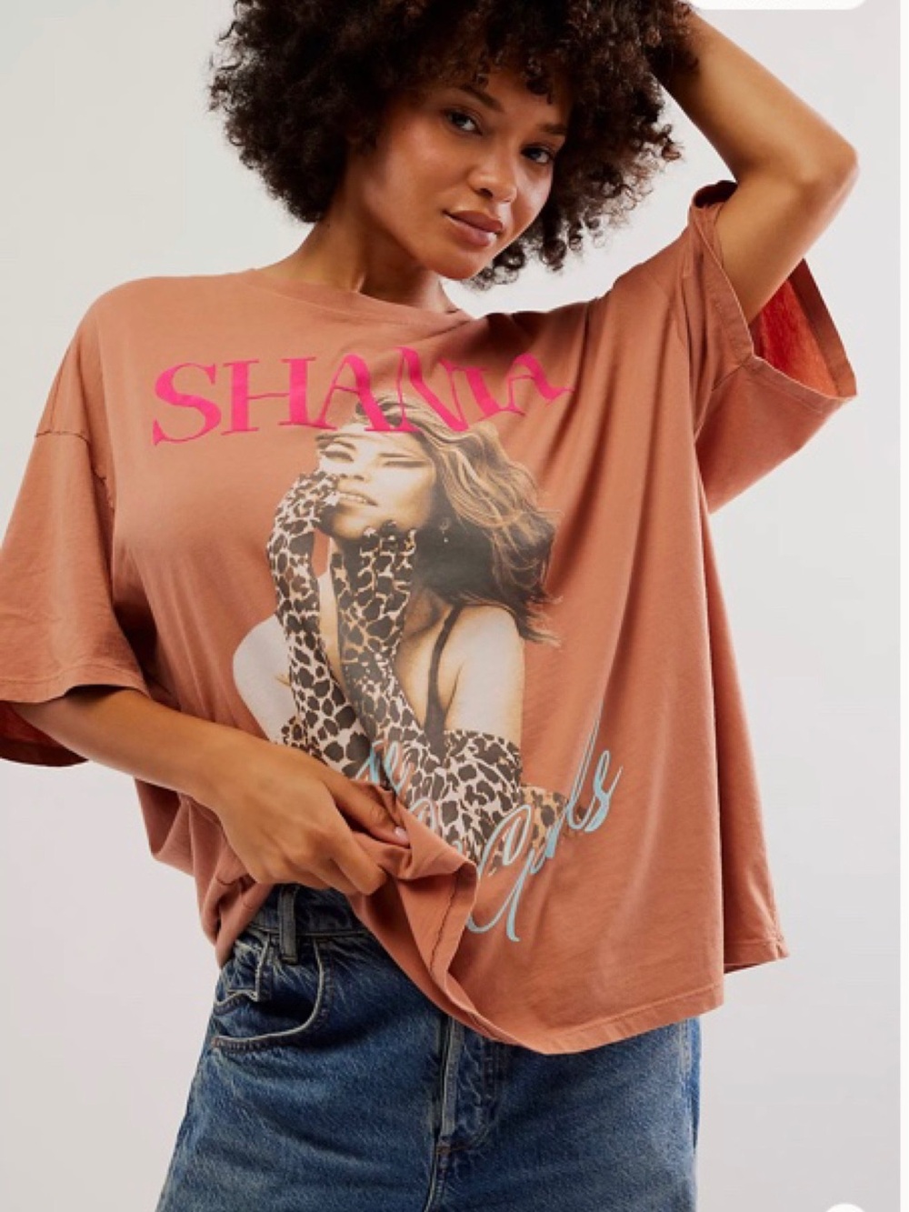 Free People daydreamer Shania Twain tee